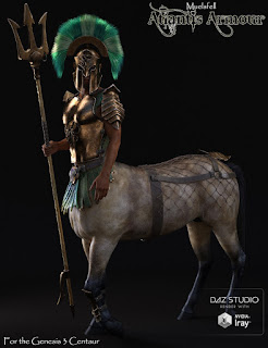 Muelsfell Atlantis Armour for the Centaur 7 Male