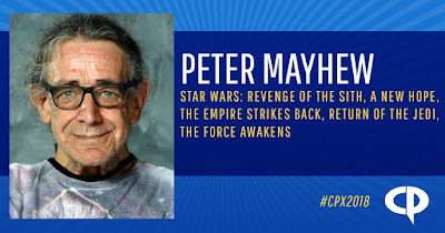 Celebrate the Release of Solo A Star Wars Story in Theaters by Meeting Chewbacca, Peter Mayhew, at Houston's Comicpalooza X