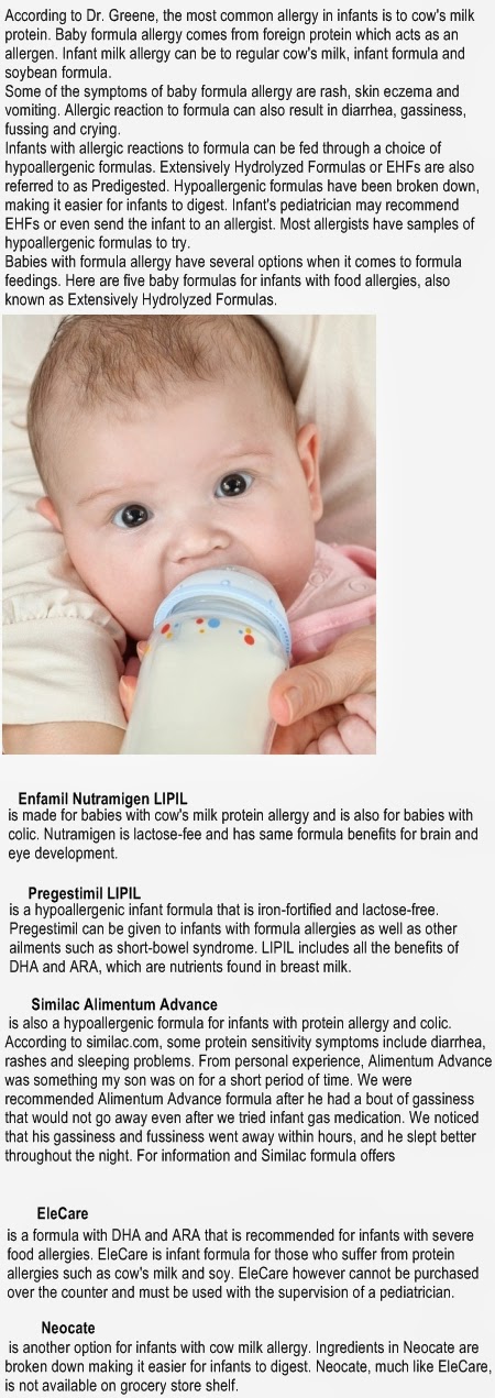 Hypoallergenic baby formula