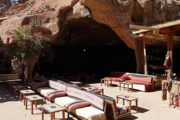 A restaurant near the Petra Monastery, Jordan