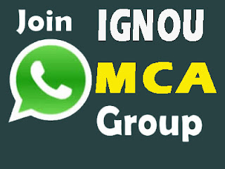  MCA at IGNOU : Whatsapp Group for IGNOU MCA Aspirants