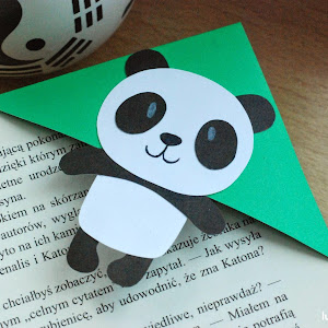 Panda - zakładka do książki 