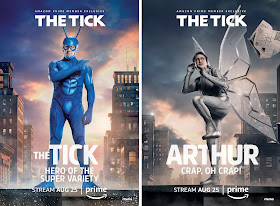 The Tick Television Series Character Poster Set