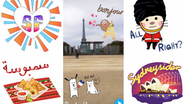 Snapchat Announces Location-Specific 'Geo-Stickers'