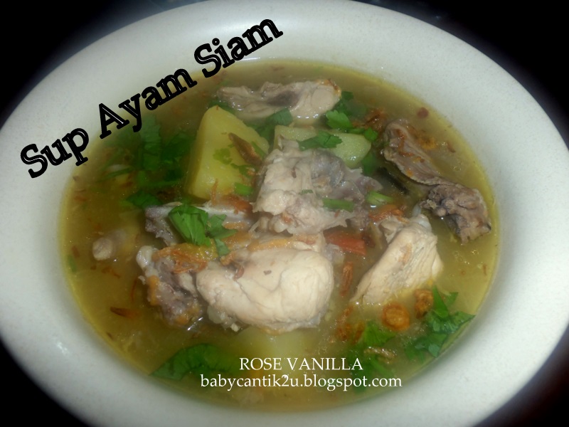 Blog Naza Sakura Sup Ayam Siam