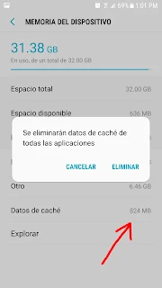 liberar memoria en mi celular