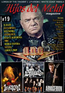 Hijos del Metal Magazine 19 - Mayo 2015 | TRUE PDF | Irregolare | Musica | Metal | Recensioni
Magazine digital de apoyo al Heavy Metal tanto a bandas consagradas como el underground. Realizado en España pero dando cobertura a todo el planeta.