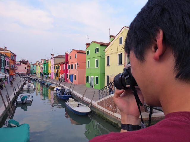 burano island colourful houses