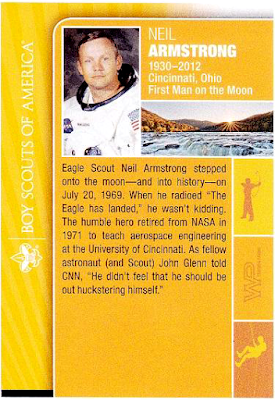 WP Trading Cards : 2013 National Scout Jamboree - Neil Armstrong