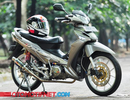 Modifikasi Honda Supra X 125 Ganteng