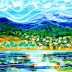 30 PAINTINGS IN 30 DAYS - THREE - LAKE LIGHT