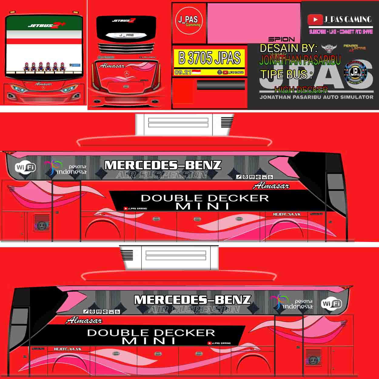 download livery bussid almasar