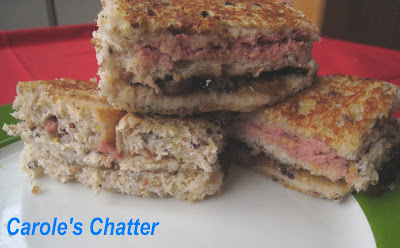 Carole's Chatter: Pate & caramelised onion stack – due a re-visit