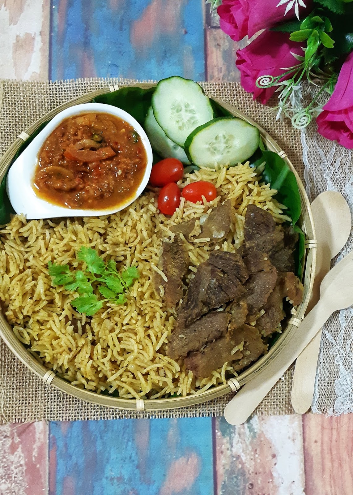 Diari Zaliedana: Resepi lengkap Nasi Daging Utara Dan 