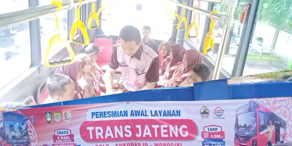 BRT TransJateng koridor 7 Siap Di Luncurkan