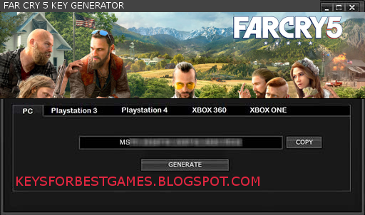 far cry 5 license key free download