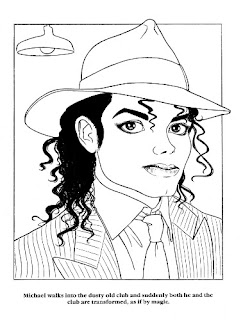 Michael Jackson Coloring Pages