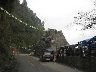 Tenzing rock in darjeeling