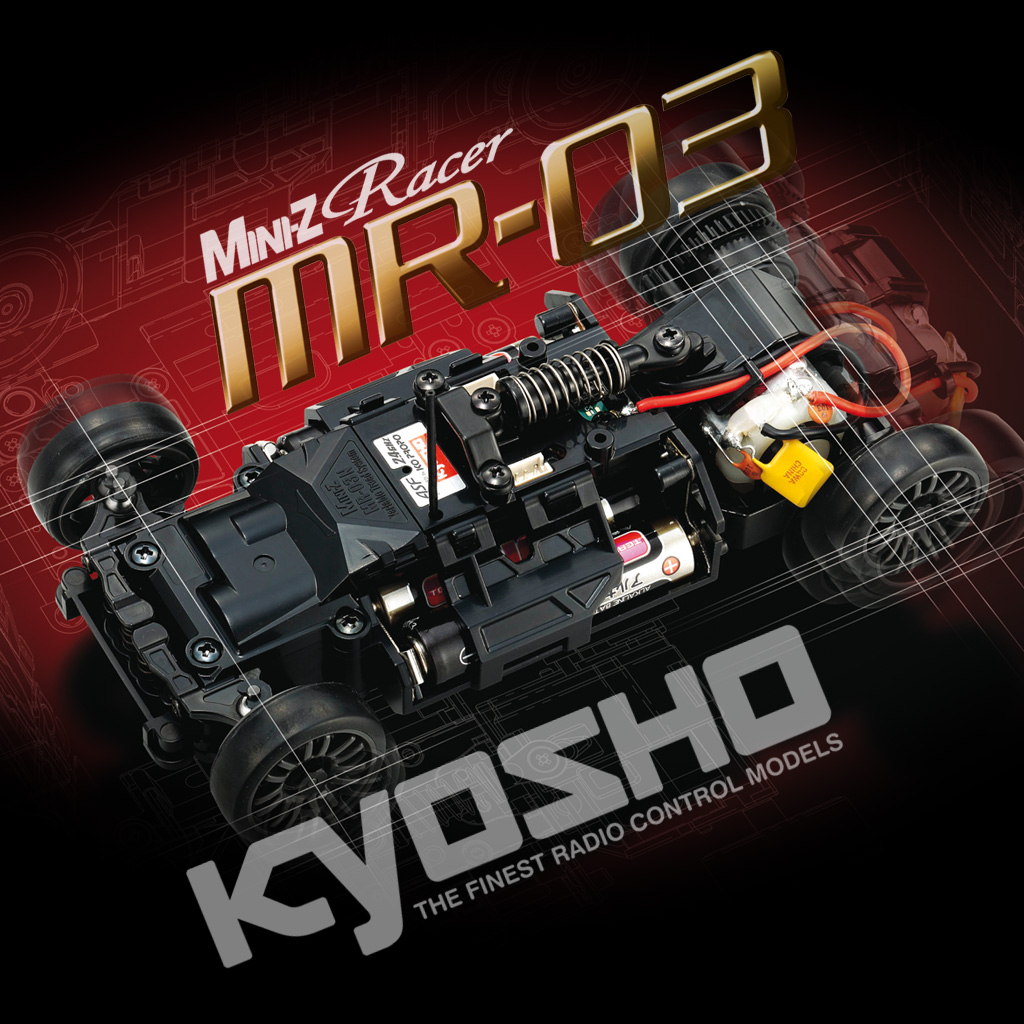 KYOSHOSAN: iPad and iPhone Mini-Z MR-03 Wallpapers