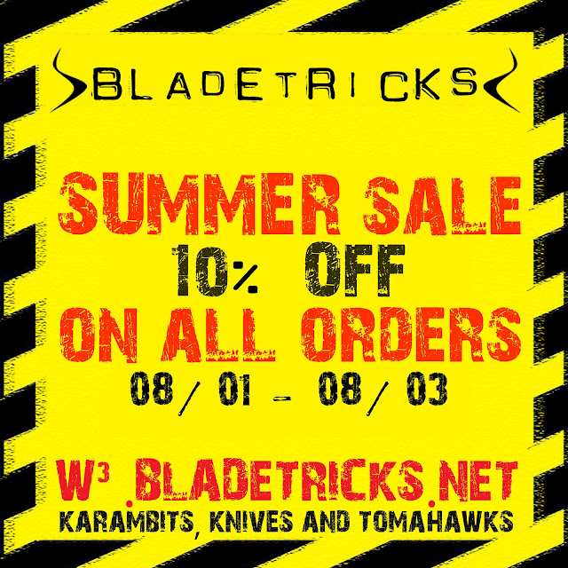 Custom knives summer sale