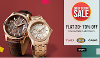 Men's & women's Watches Flat 20% - 70% Off - Snapdeal