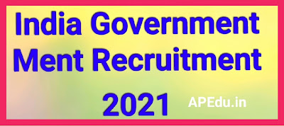 India Government Ment Recruitment 2021