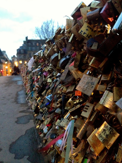 Love Lock Bridge Paris