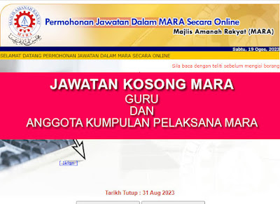 jawatan kosong mara