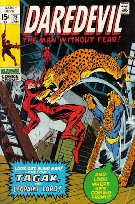 Daredevil #72, Tagak the leopard man