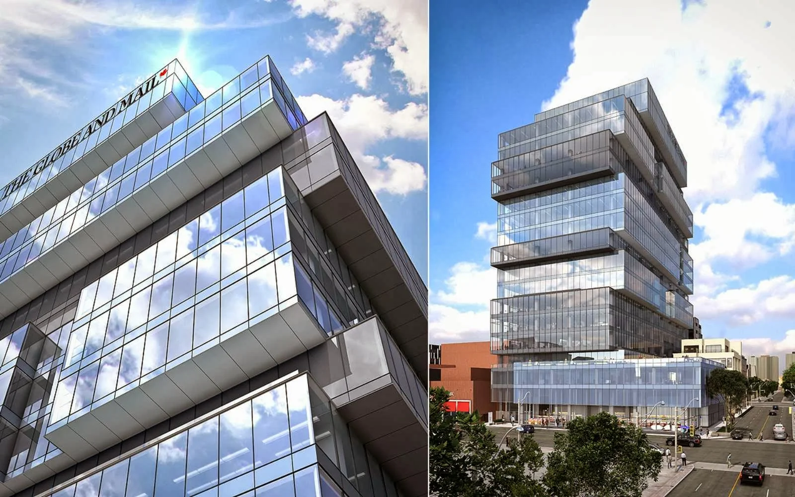 Globe and Mail Centre by Diamond Schmitt Architects