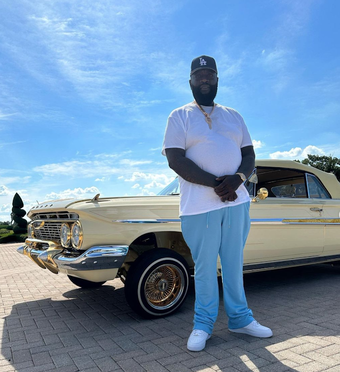 Rapper Rick Ross Hosts Atlanta Car Show [PICS]