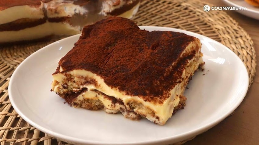 Tiramisú en airfryer