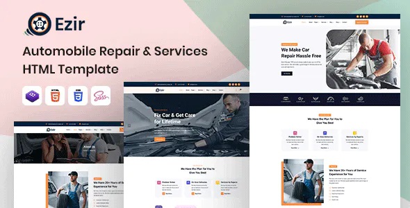 Best Auto Repair Services HTML Template