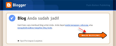 mulai blogging