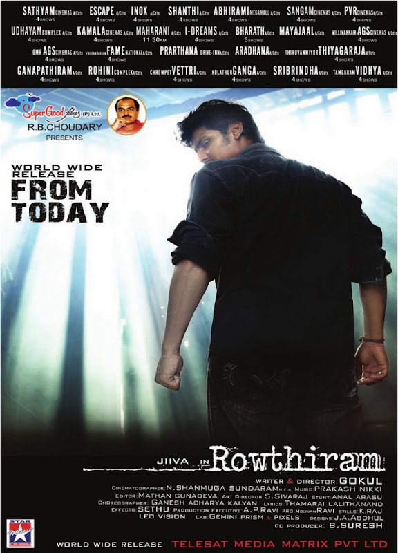 Rowthiram Movie Release Posters wallpapers