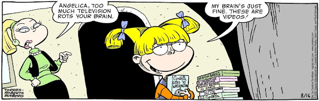 Classic Rugrats Comic Strip for August 16, 2023 | Nickelodeon
