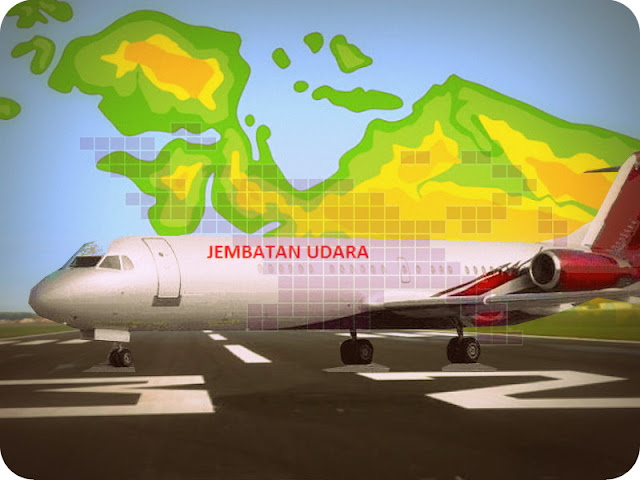 Inilah 11 Rute Jembatan Udara di Provinsi Papua