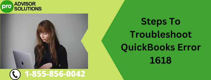 QuickBooks error 1618