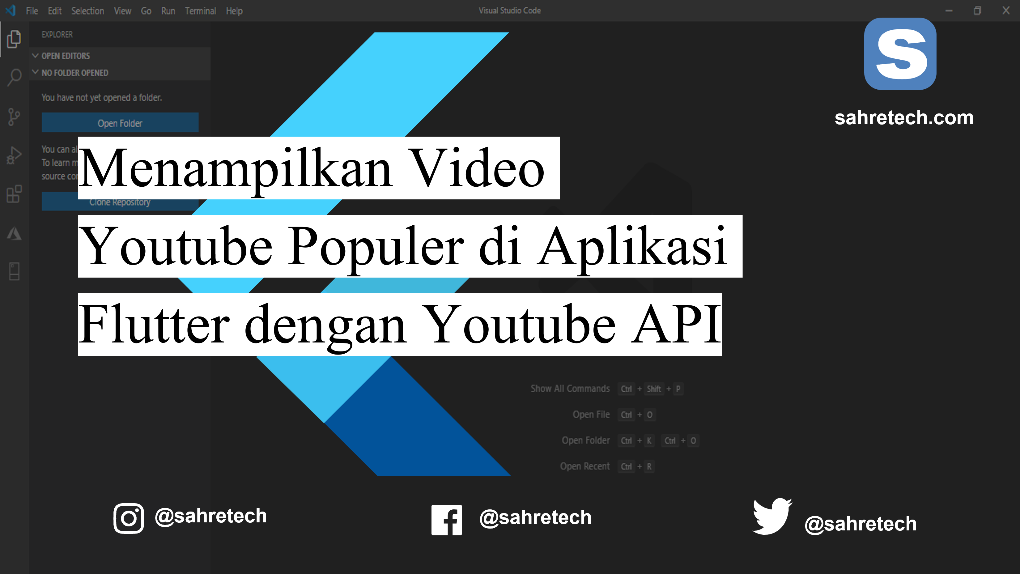 Menampilkan Video Youtube Populer di Aplikasi Flutter dengan Youtube API