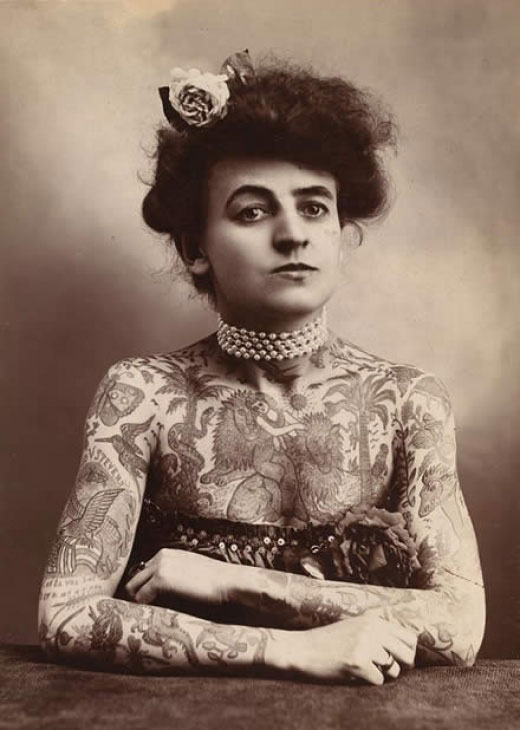 Vintage Tattoo Photos from the Web