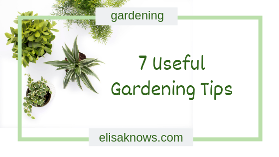 gardening tips