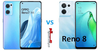 مقارنة بين أوبو Reno 7 5G و Reno 8