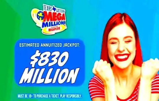 One million million is equivalent to tonight and the jackpot jumps to 830 million dollars
