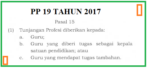 Peraturan Pemerintah  PP Nomor 19 Tahun 2017 Tentang Guru