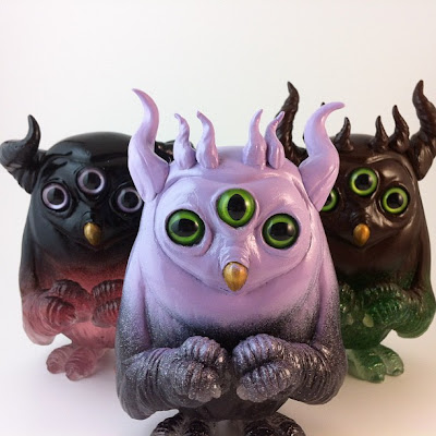 The Great Horned Scowl Resin Figure by Motorobt