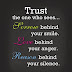 Trust The One Who Sees Sorrow Behind Your Smile. - Inspirational Sayings