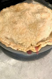 Rhubarb Pie: Savory Sweet and Satisfying