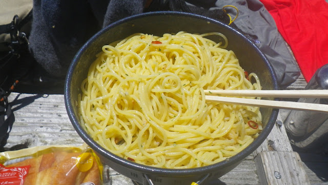 山飯パスタ