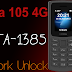 Nokia 105 4G TA-1385 Desbloqueio De Rede