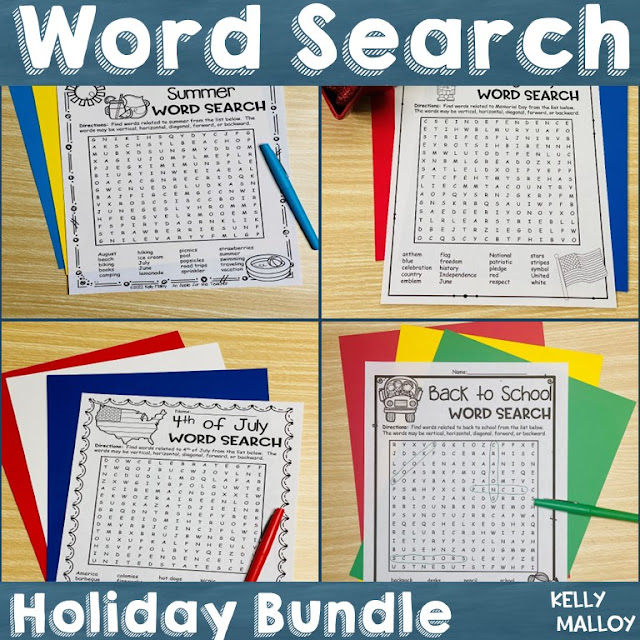 Holiday Word Search Bundle